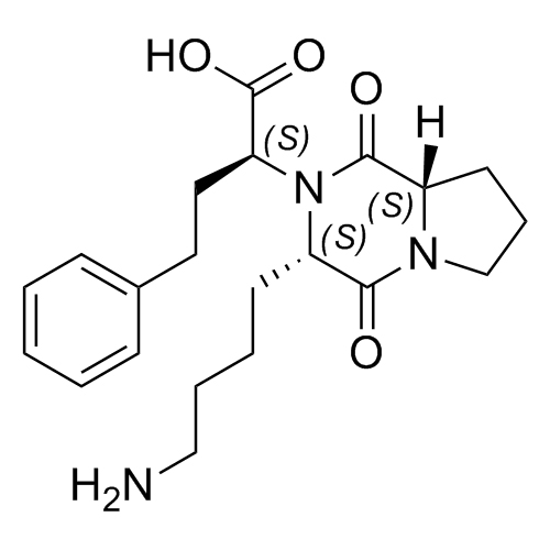 Show details for Lisinopril EP Impurity C Picture of Lisinopril EP Impurity C