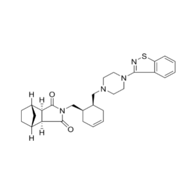 Picture of Lurasidone Impurity (Exo cis dehydro Lurasidone)