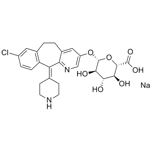 Show details for 3-Hydroxy Desloratadine Glucuronide Sodium Salt Picture of 3-Hydroxy Desloratadine Glucuronide Sodium Salt