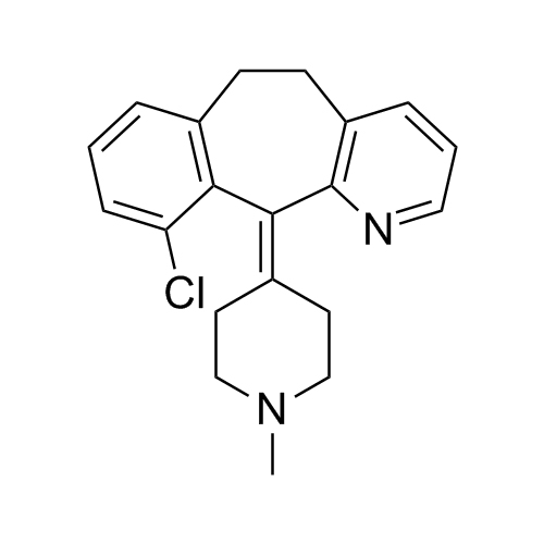 Picture of 8-Dechloro-10-chloro-N-methyl Desloratadine