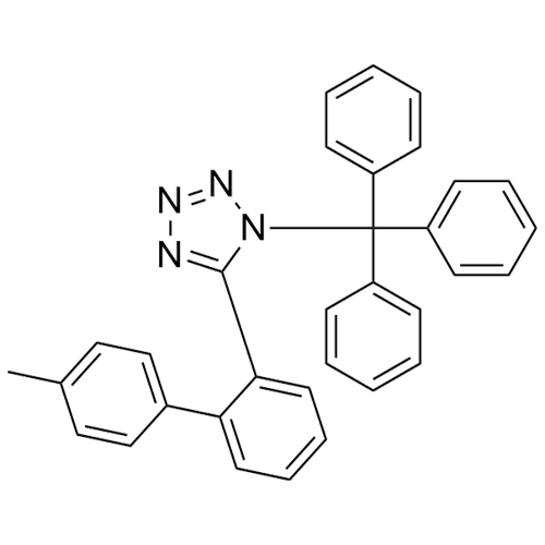 Picture of (5-(4'-Methylbiphenyl-2-yl)-1-Trityl-1H-Tetrazole)