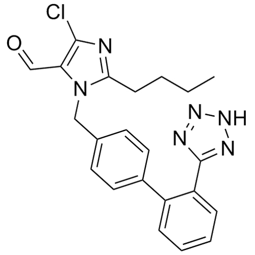Show details for Losartan Carboxaldehyde Picture of Losartan Carboxaldehyde