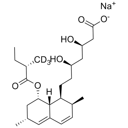 Picture of Lovastatin EP Impurity B-d3 Sodium Salt