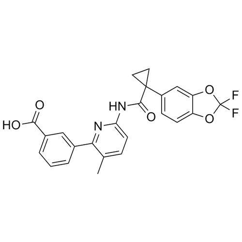 Show details for Lumacaftor (VX-809) Picture of Lumacaftor (VX-809)