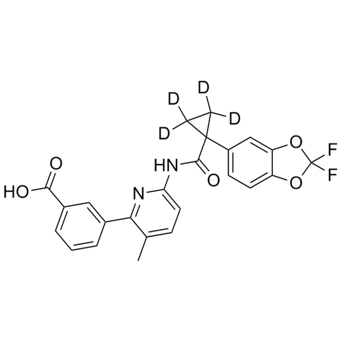 Picture of Lumacaftor-d4 (VX-809-d4)