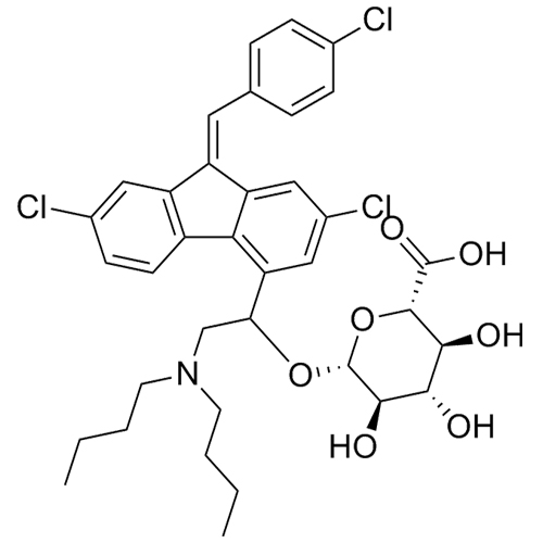 Picture of Lumefantrine glucuronide (mixture of diasteromers)