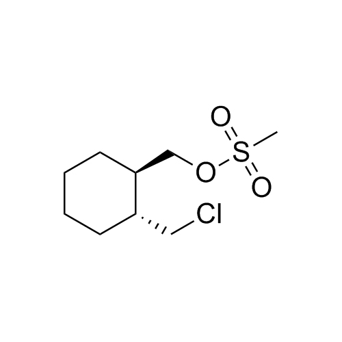 Picture of ((1R,2R)-2-(chloromethyl)cyclohexyl)methylmethanesulfonate