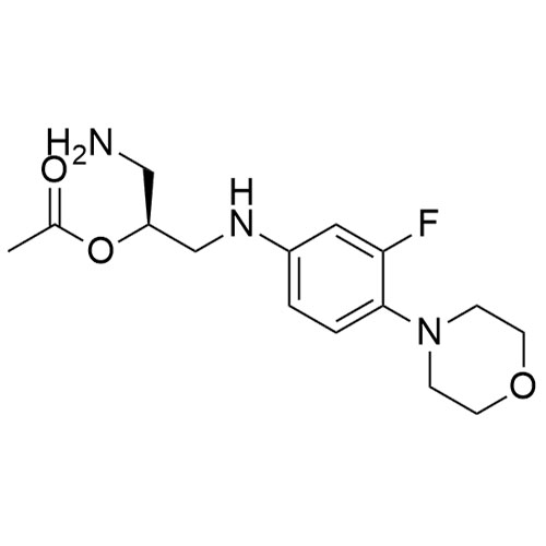 Picture of N-Desacetyl-N,O-descarbonyl O-Acetyl Linezolid