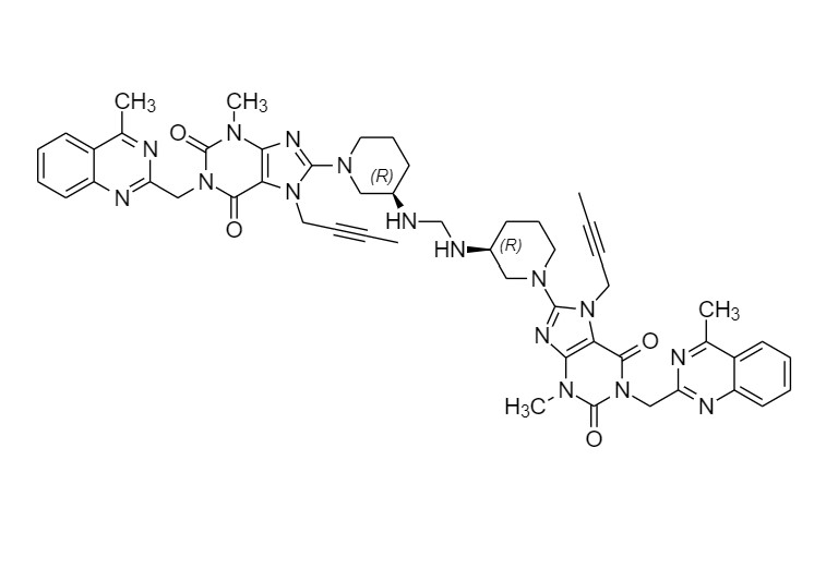 Picture of Linagliptin N,N’-Methylene Dimer