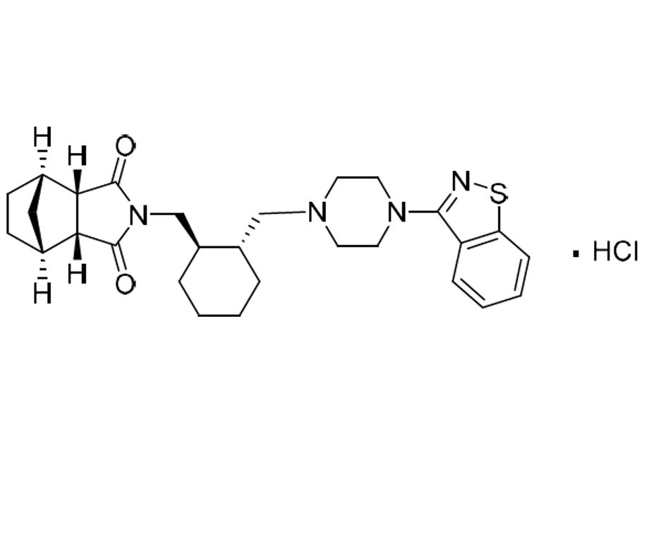 Picture of 3aS,4S,7R,7aR - Lurasidone Diastereomer-2 HCl salt