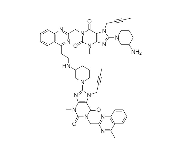 Picture of Linagliptin Dimer (Racemic Mixture)