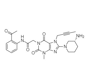 Picture of (2-Acetylphenyl)-Linagliptin