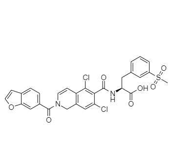 Picture of Lifitegrast 3,4-Dehydroisoquinoline Impurity