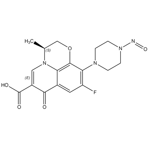 Picture of N-Nitroso-N-Desmethyl Levofloxacin Impurity