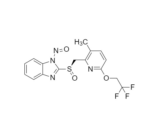 Show details for N-Nitroso (R) Lansoprazole Picture of N-Nitroso (R) Lansoprazole
