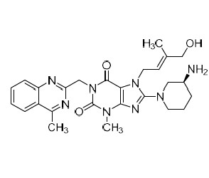 Picture of Linagliptin hydroxy methyl Impurity