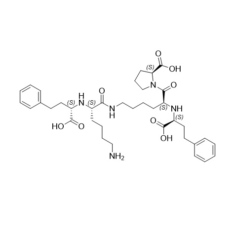 Show details for Lisinopril EP Impurity J Picture of Lisinopril EP Impurity J