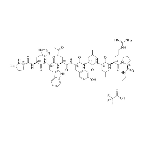Show details for Leuprolide (Leuprorelin) EP Impurity D (TFA Salt) Picture of Leuprolide (Leuprorelin) EP Impurity D (TFA Salt)