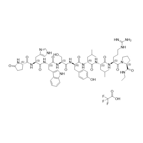 Show details for Leuprolide (Leuprorelin) EP Impurity G (TFA Salt) Picture of Leuprolide (Leuprorelin) EP Impurity G (TFA Salt)