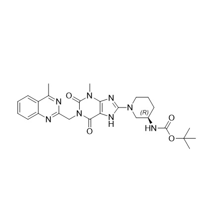 Picture of Linagliptin (R) N-Boc Impurity