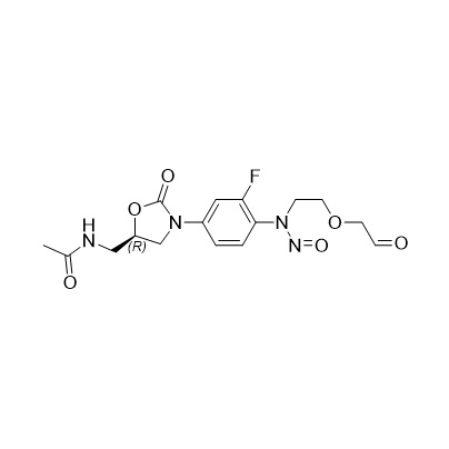 Picture of N-Nitroso Linezolid open ring Impurity (R Isomer)