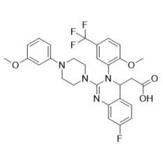 Picture of 5-Fluoro Letermovir (mix of enantiomers)