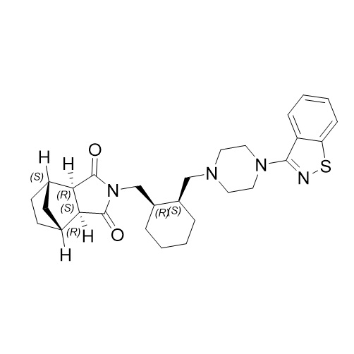 Picture of exo-cis-Lurasidone (R,S) Impurity