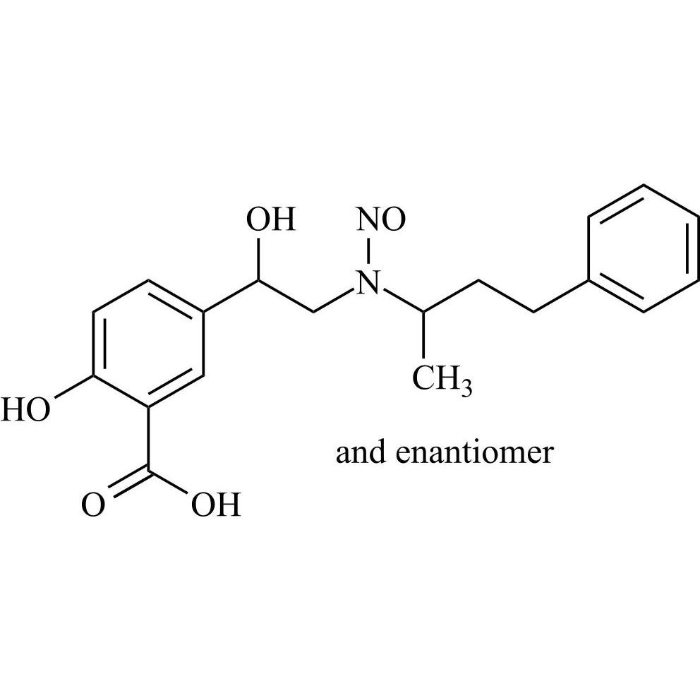 Show details for N-Nitroso Labetalol EP Impurity A (N-Nitroso Labetalol USP Related Compound A) (Mixture of Diastereomers) Picture of N-Nitroso Labetalol EP Impurity A (N-Nitroso Labetalol USP Related Compound A) (Mixture of Diastereomers)
