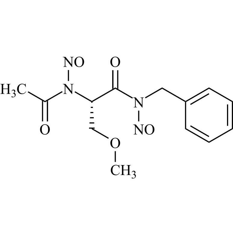 Show details for N1,N2-Dinitroso Lacosamide EP Impurity A (N1,N2-Dinitroso (S)-Lacosamide) Picture of N1,N2-Dinitroso Lacosamide EP Impurity A (N1,N2-Dinitroso (S)-Lacosamide)