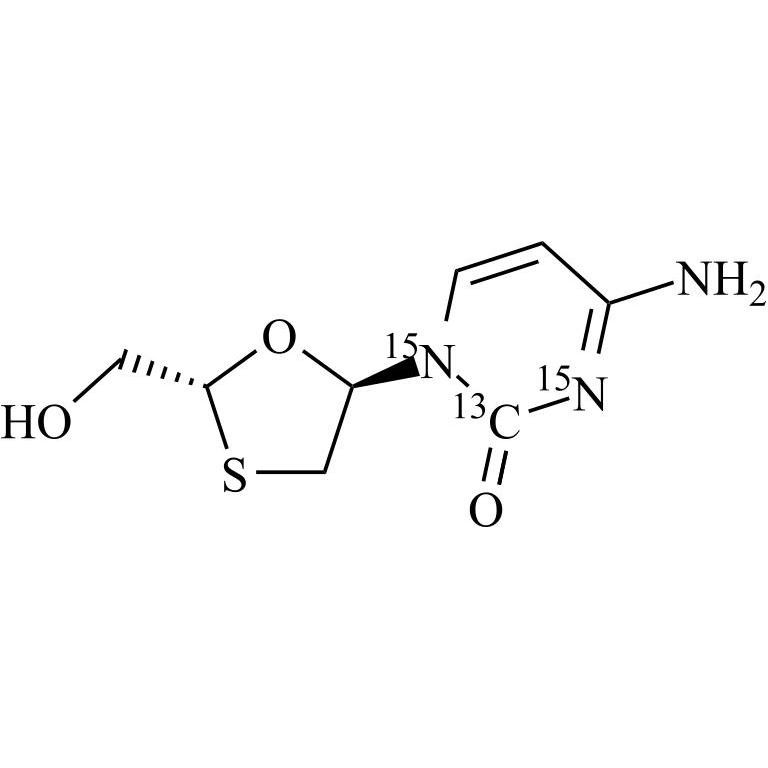 Picture of 5'-epi Lamivudine-13C-15N2