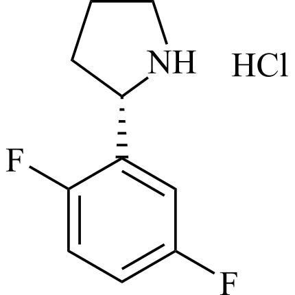 Picture of Larotrectinib Impurity 1 HCl