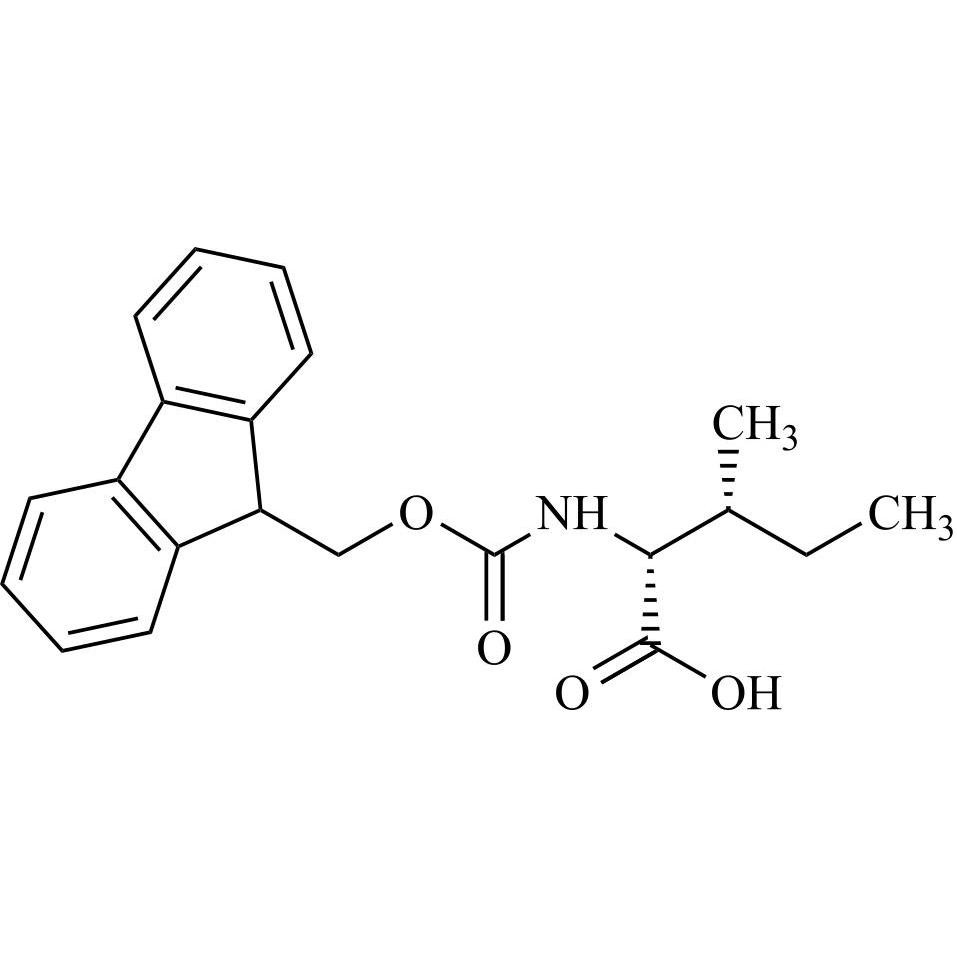 Show details for Fmoc-D-Ile-OH (N-Fmoc-D-isoleucine) Picture of Fmoc-D-Ile-OH (N-Fmoc-D-isoleucine)
