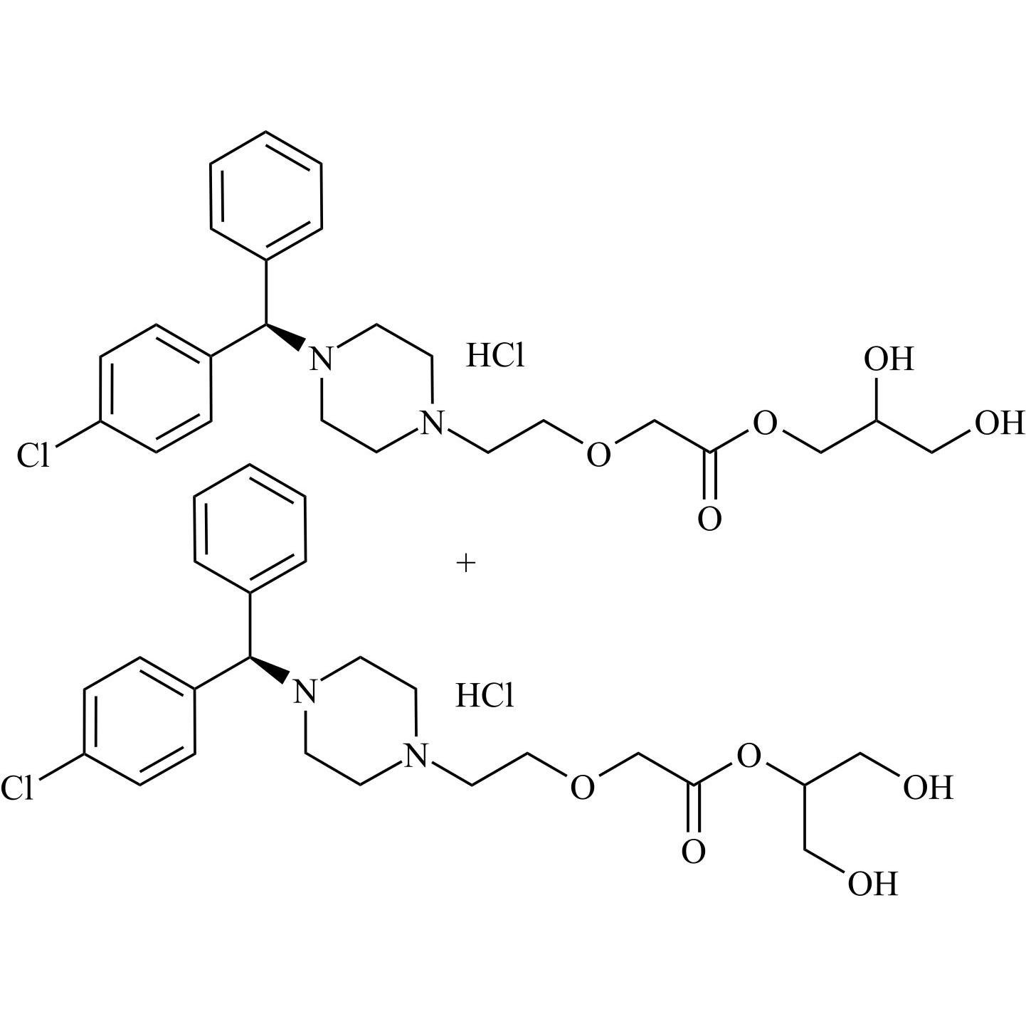 Picture of Levocetirizine Glycerol Ester HCl (Mixture of Isomers)