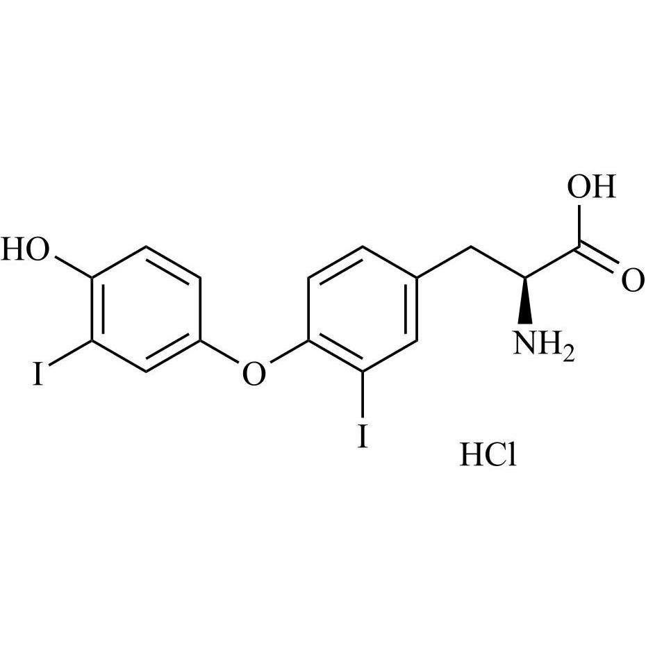 Picture of Levothyroxine EP Impurity J HCl (3,3'-L-Diiodothyronine HCl)