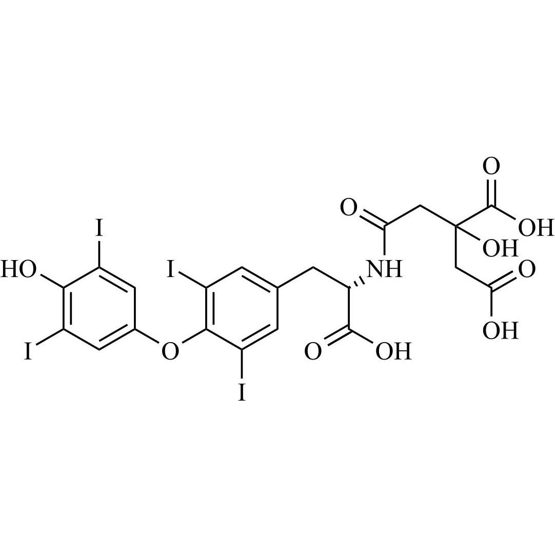Picture of Levothyroxine Impurity 62 (Mixture of Diastereomers)