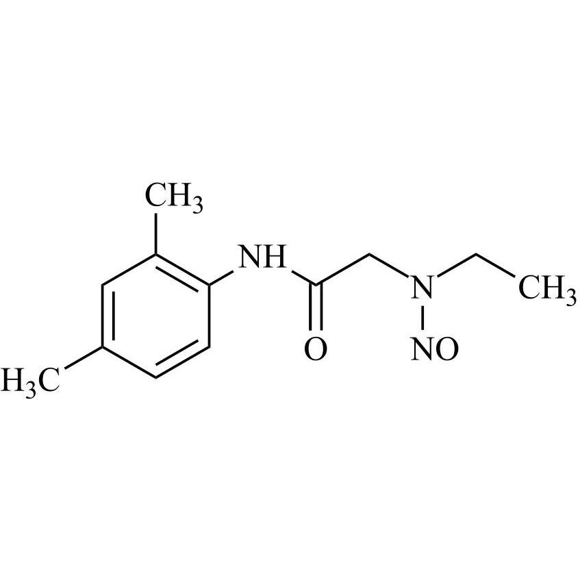 Show details for N2-Nitroso-N2-Desethyl Lidocaine EP Impurity I Picture of N2-Nitroso-N2-Desethyl Lidocaine EP Impurity I
