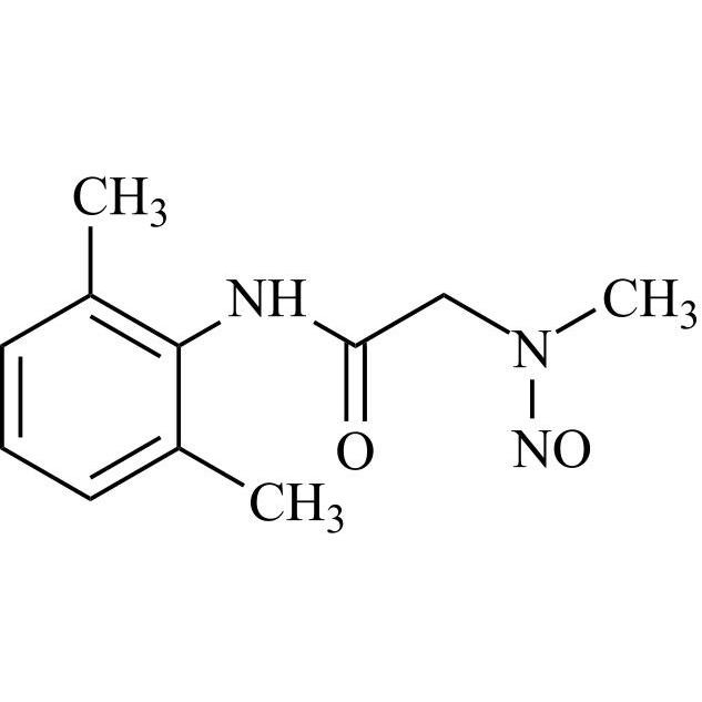 Show details for N-Nitroso-N-Desethyl Lidocaine Hydrochloride Monohydrate EP Impurity K Picture of N-Nitroso-N-Desethyl Lidocaine Hydrochloride Monohydrate EP Impurity K