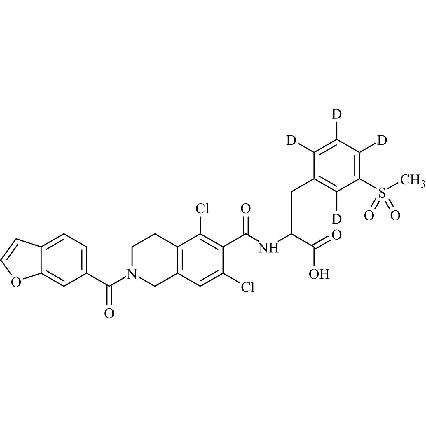Picture of rac-Lifitegrast-d4