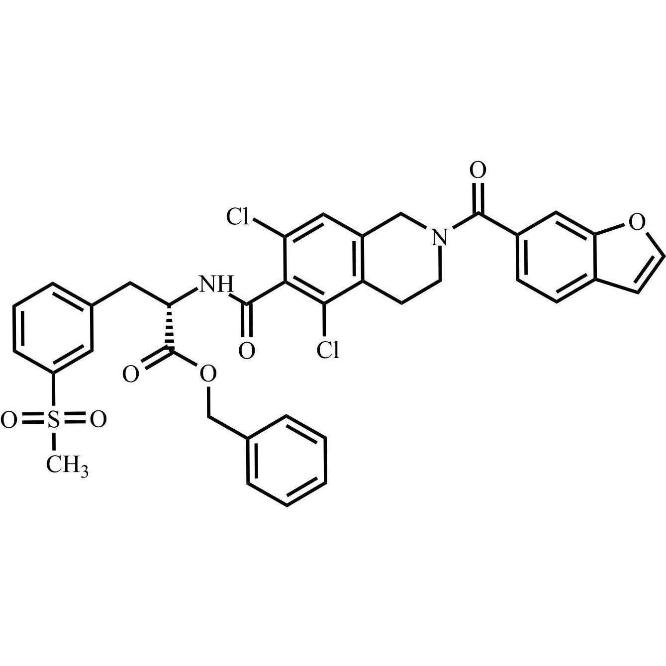 Picture of Lifitegrast Benzyl Ester Impurity
