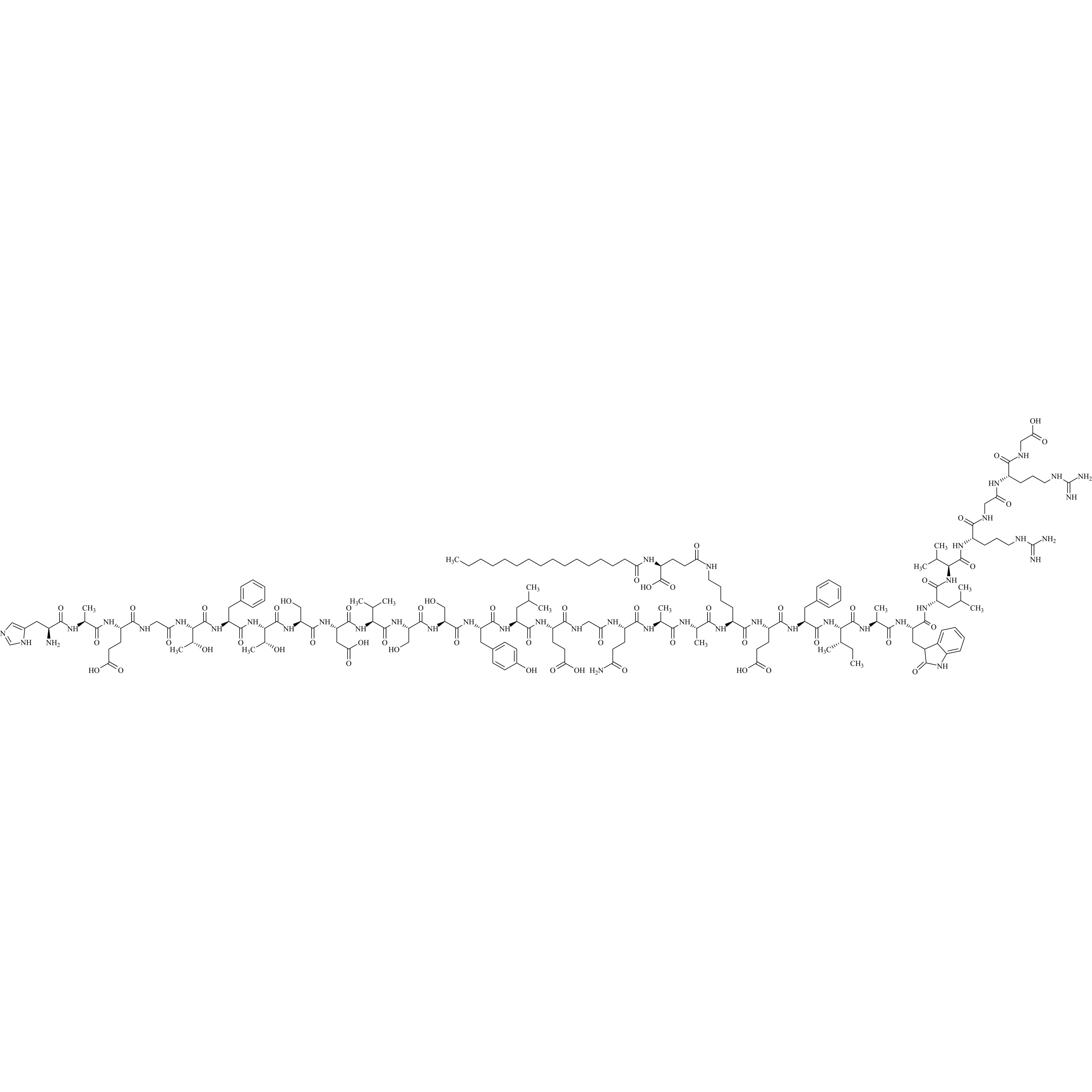 Picture of Liraglutide Impurity 1 ([Trp(O)]25-Liraglutide)
