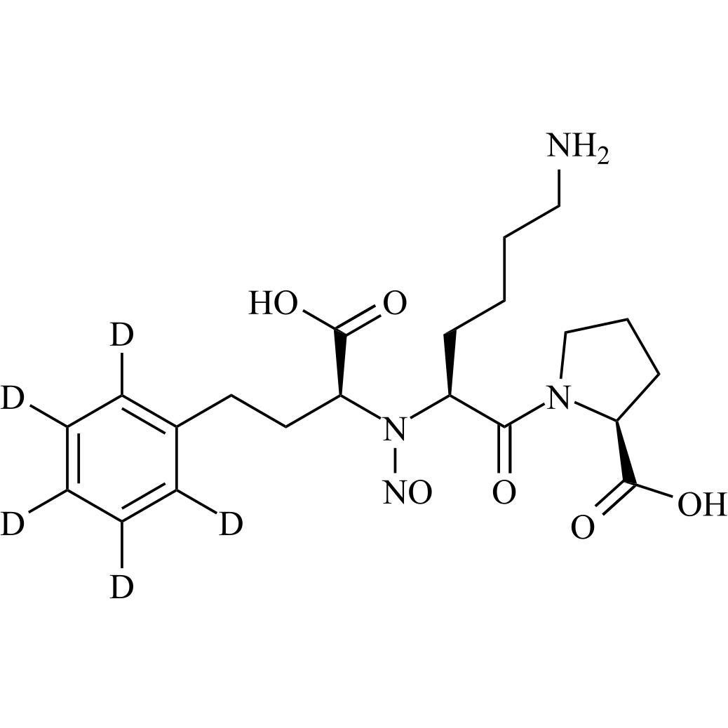 Show details for N-Nitroso Lisinopril-d5 Picture of N-Nitroso Lisinopril-d5