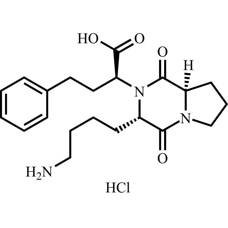 Show details for Lisinopril EP Impurity D HCl ((R,S,S)-Diketopiperazine HCl) Picture of Lisinopril EP Impurity D HCl ((R,S,S)-Diketopiperazine HCl)