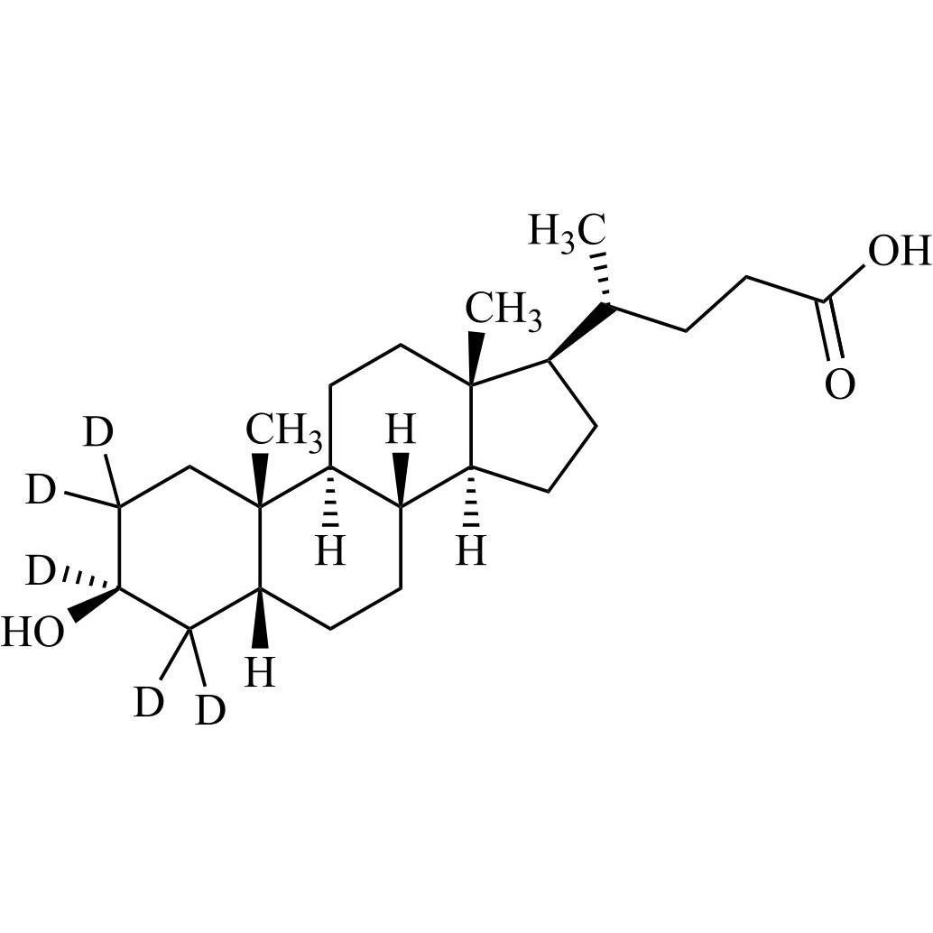 Show details for Isolithocholic Acid-d5 Picture of Isolithocholic Acid-d5