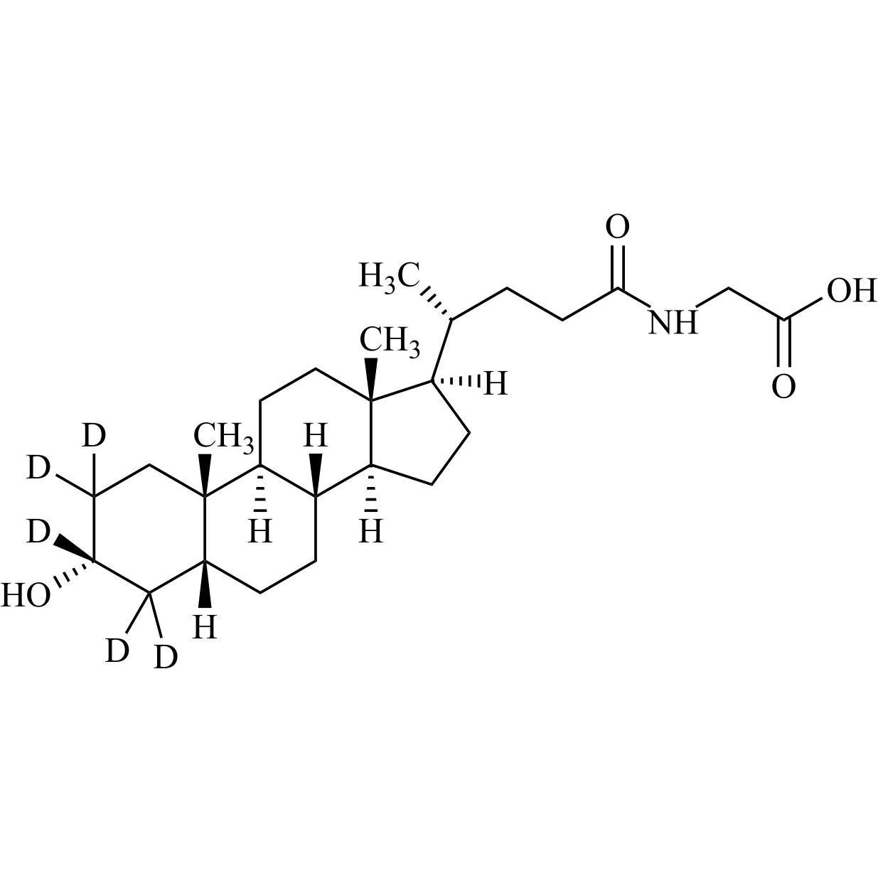 Show details for Glycolithocholic Acid-d5 Picture of Glycolithocholic Acid-d5
