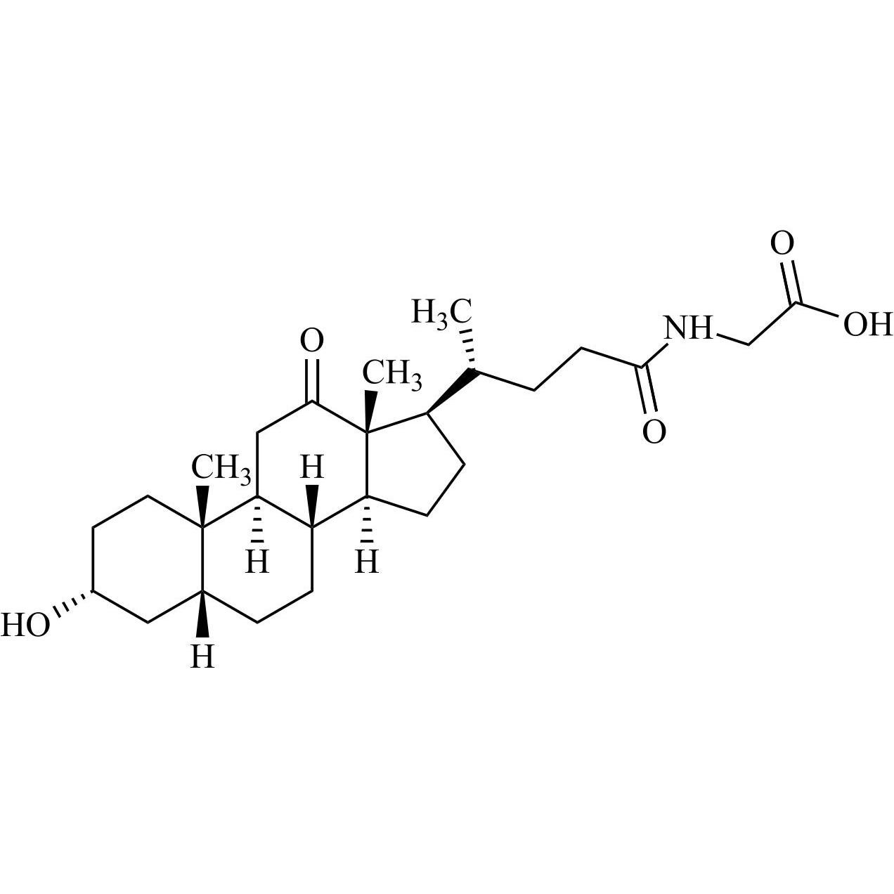 Show details for 12-oxo-Glycolithocholic Acid Picture of 12-oxo-Glycolithocholic Acid
