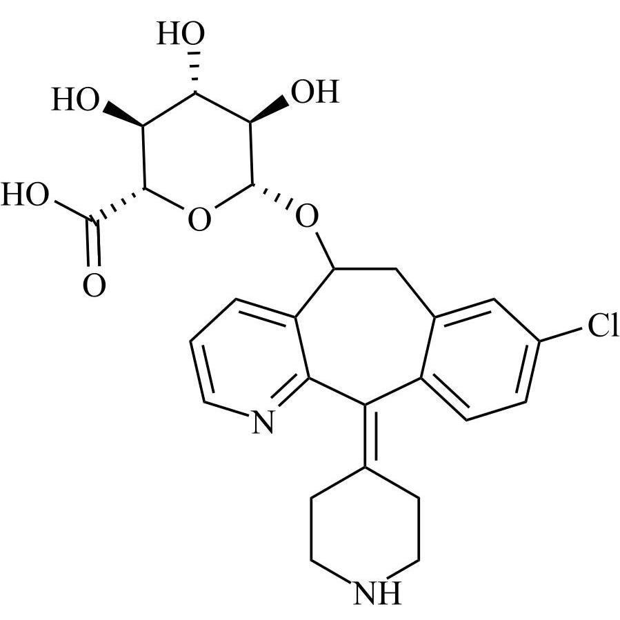 Show details for 5-Hydroxy Desloratadine O-Glucuronide (Mixture of Isomers) Picture of 5-Hydroxy Desloratadine O-Glucuronide (Mixture of Isomers)