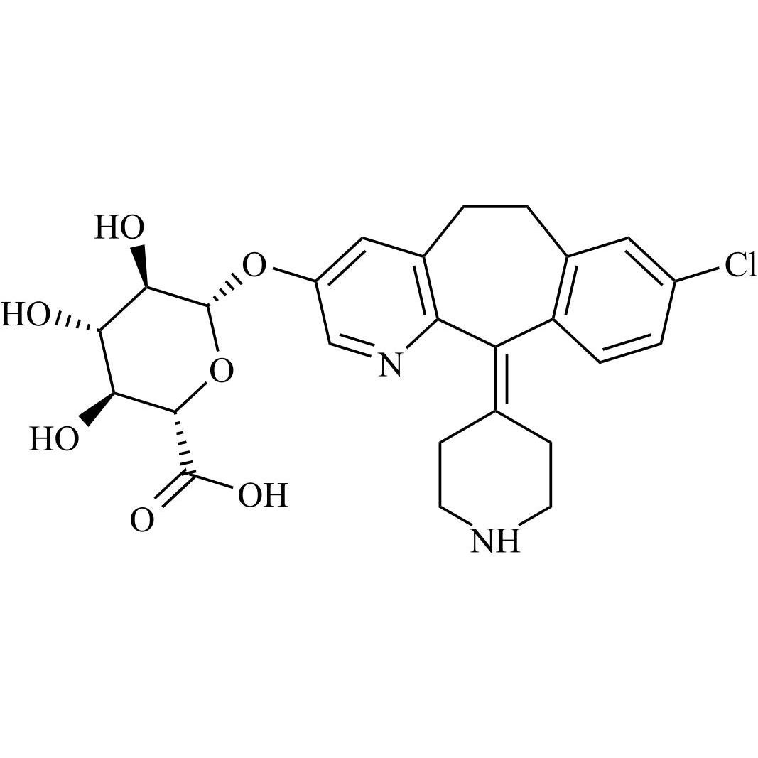 Show details for 3-Hydroxy Desloratadine-O-Glucuronide Picture of 3-Hydroxy Desloratadine-O-Glucuronide