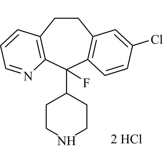 Show details for Desloratadine EP Impurity A DiHCl (11-Fluoro Desloratadine DiHCl) Picture of Desloratadine EP Impurity A DiHCl (11-Fluoro Desloratadine DiHCl)