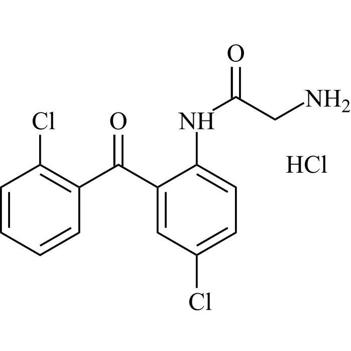 Show details for Lorazepam Impurity 3 HCl Picture of Lorazepam Impurity 3 HCl