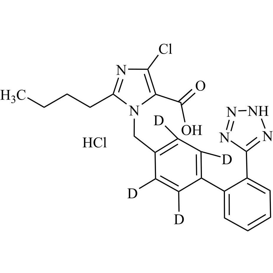 Show details for Losartan Carboxylic Acid-d4 HCl Picture of Losartan Carboxylic Acid-d4 HCl